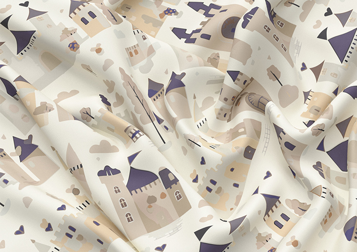 Magic Castle, Stone - Roman Blind - Image 4